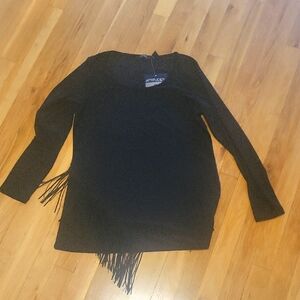 Attitudes by Renee Elegant Black Top BNWT